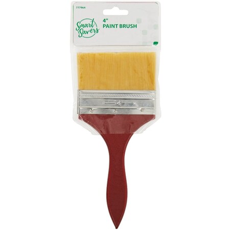 Smart Savers 4 In. Flat Paint Brush 777964